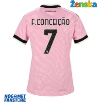 Juventus Francisco Conceicao #7 Gostujuci Dres za Ženska 2026-27 Kratak Rukav